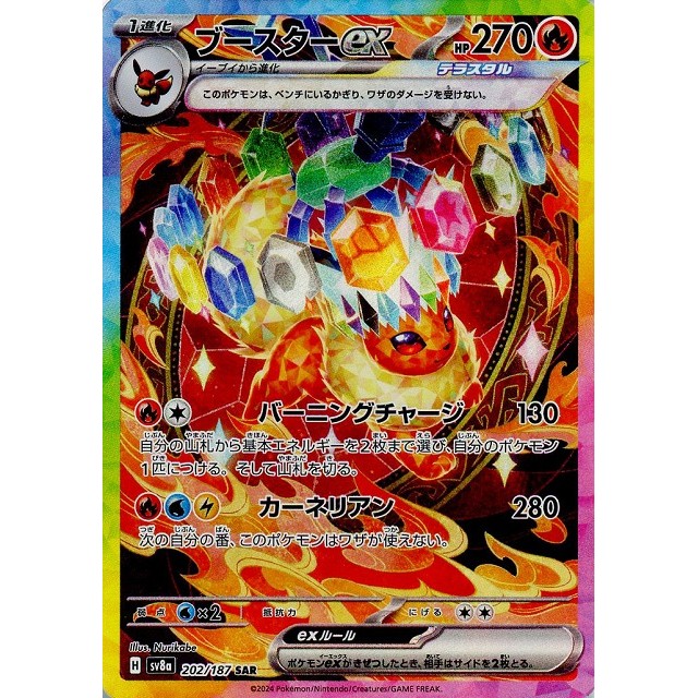 ポケモンカードゲーム ＳＡＲ◇ブースターｅｘ（２０２／１８７）